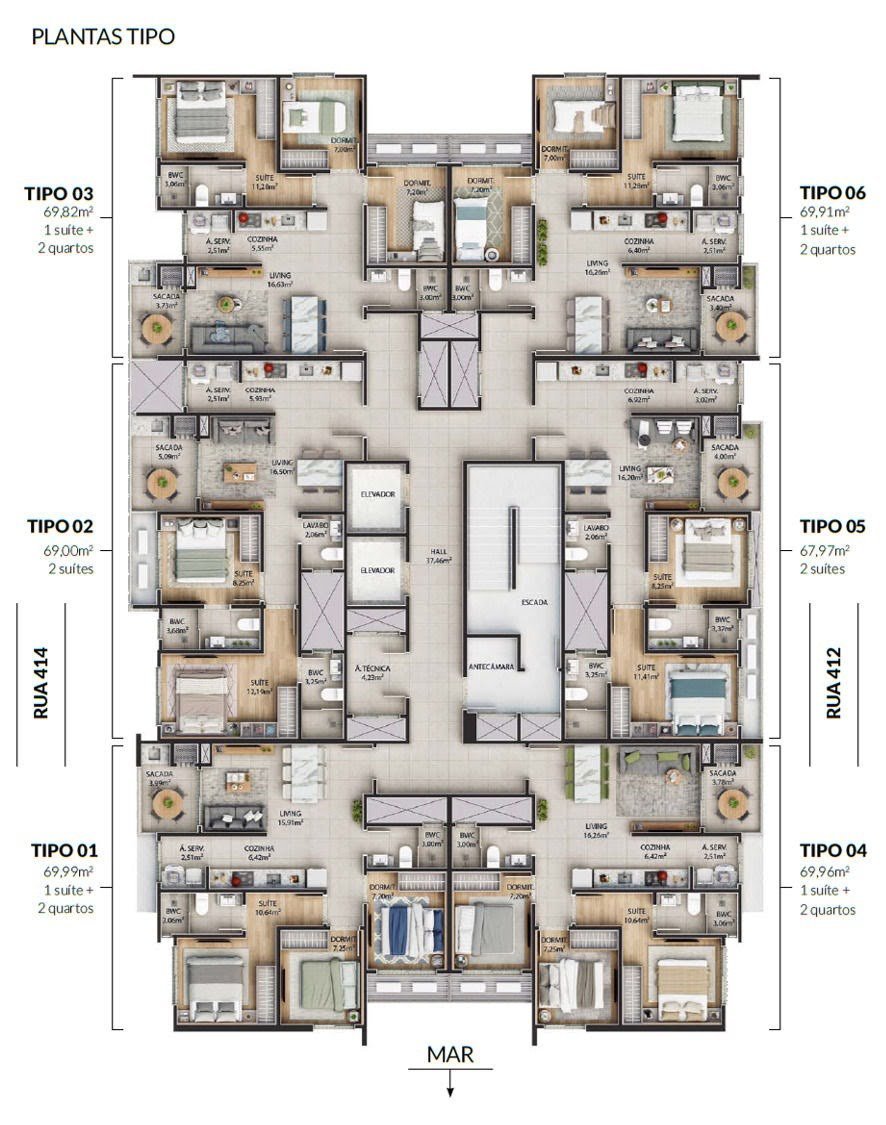 Aqua Tower Morretes Itapema