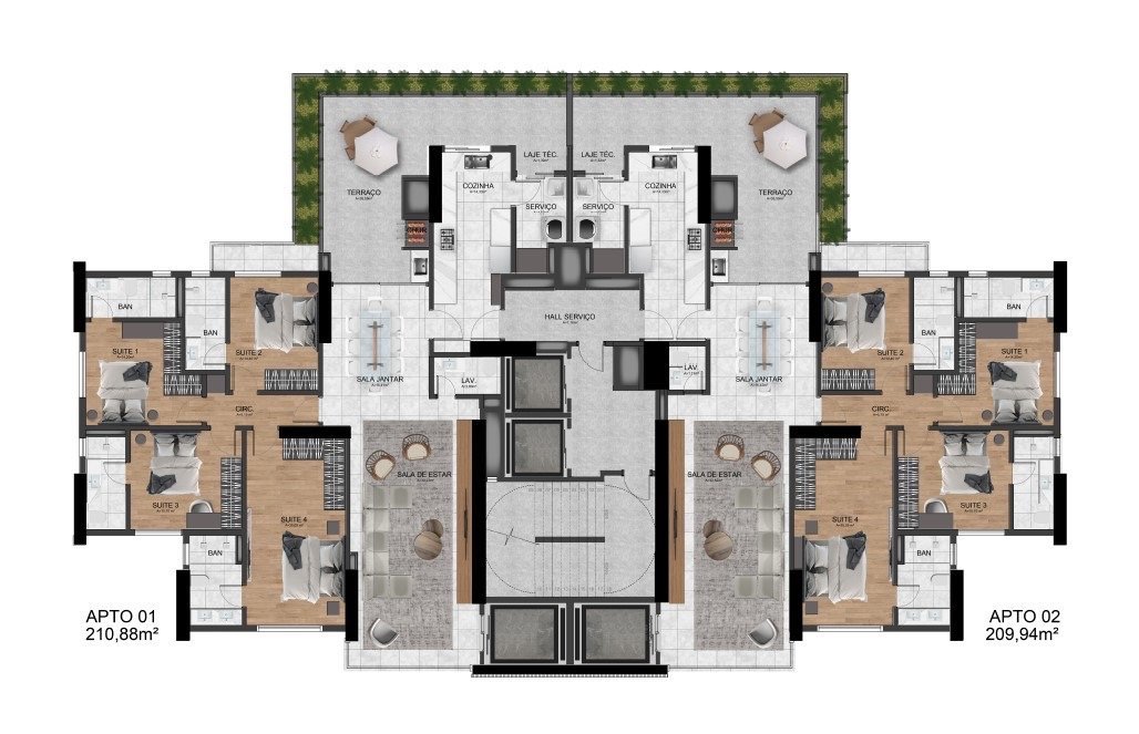 Celina Garden Residence Balneário Camboriú