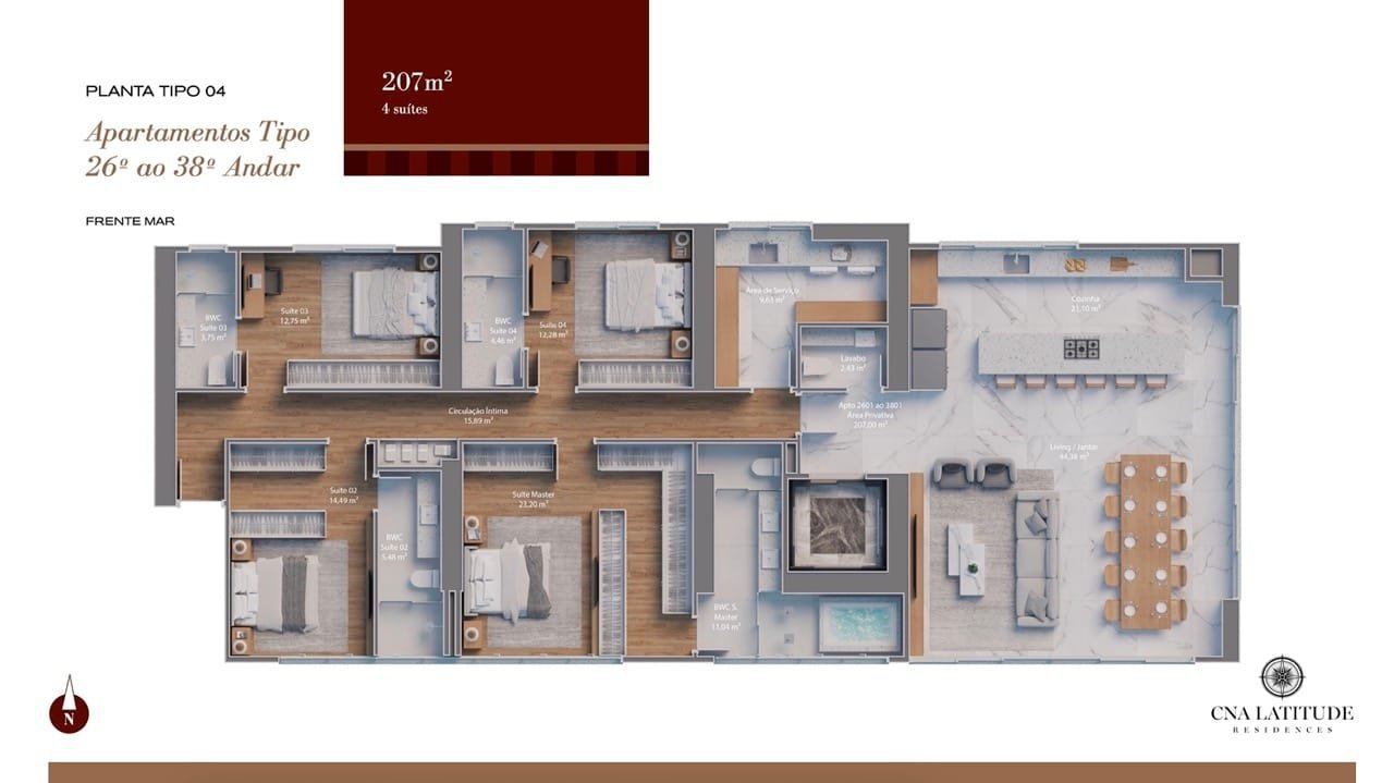 Cna Latitude Residences Itapema