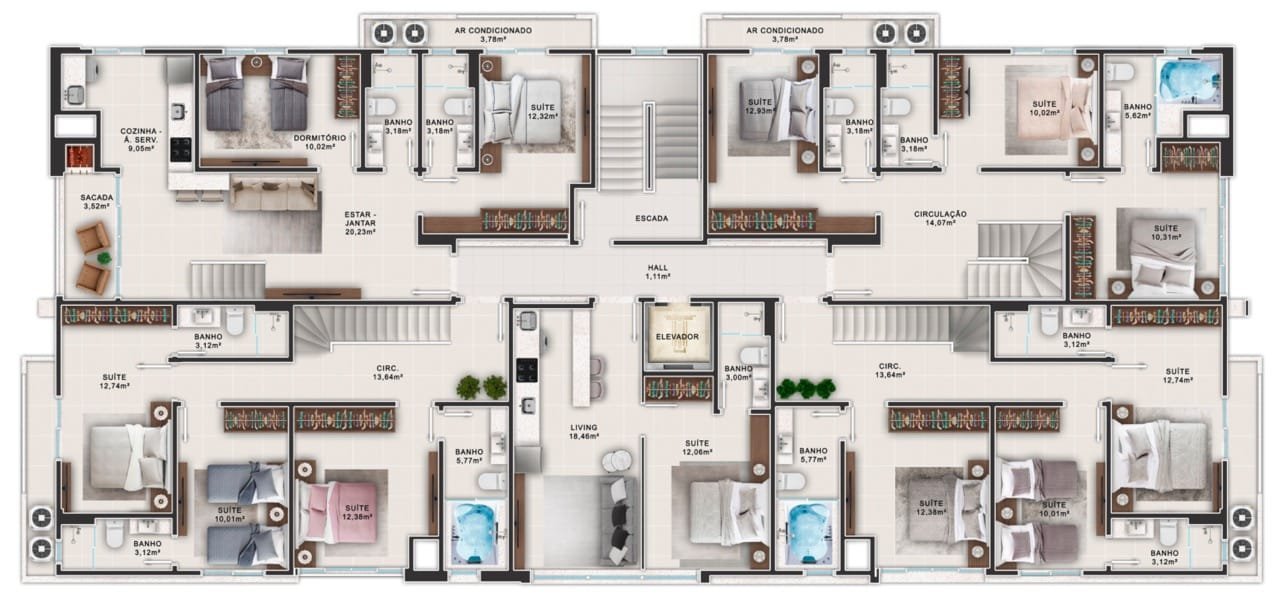 Continente Europeu Residencial Bombinhas