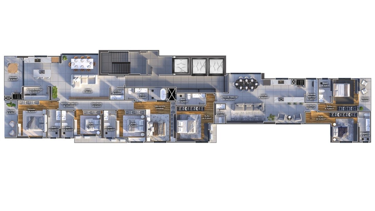 Oceânico Flats Itapema